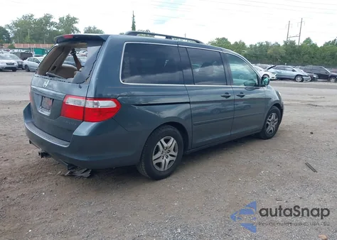 2005 Honda Odyssey Ex-L from USA, damaged, VIN 5FNRL38685B415164